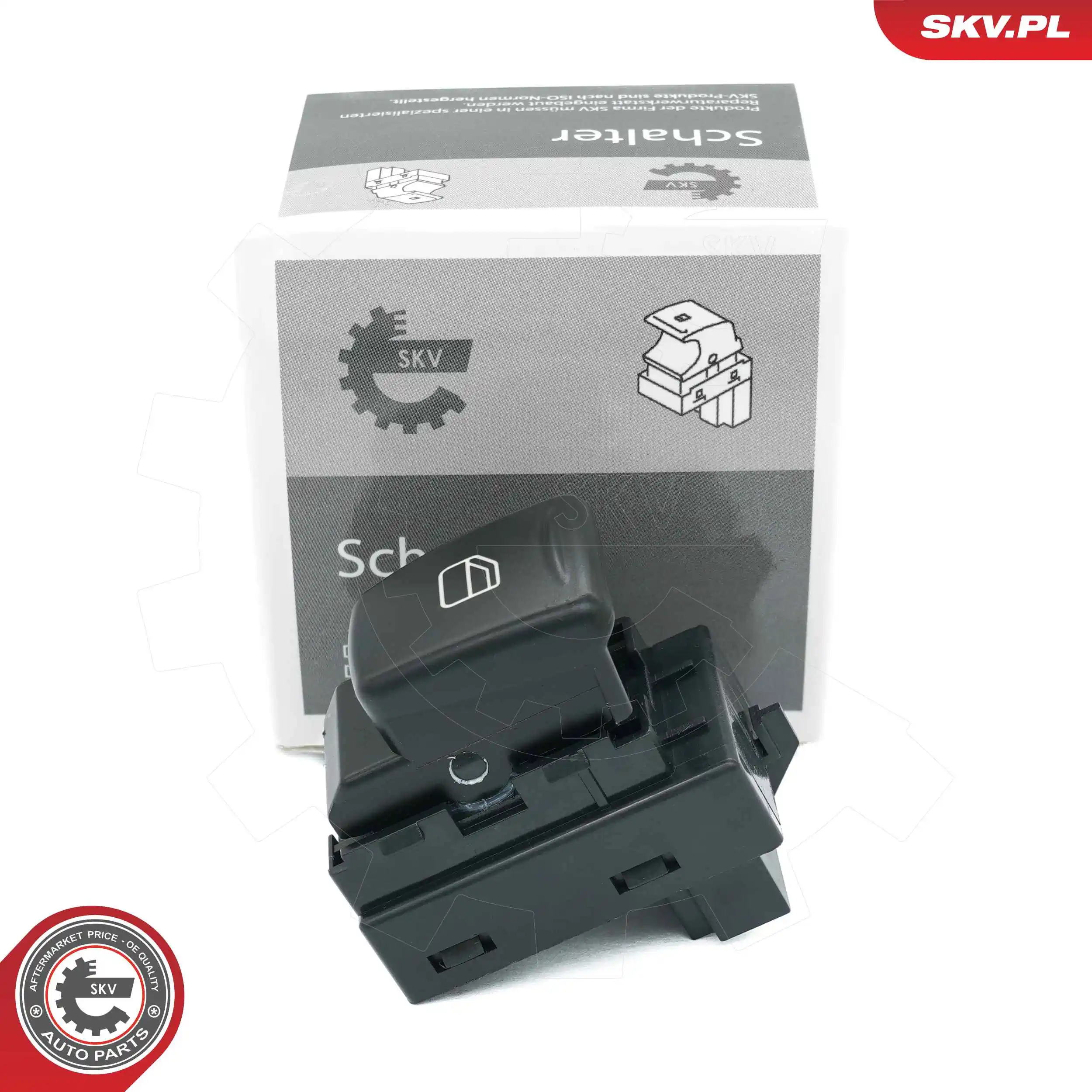 Switch, window regulator